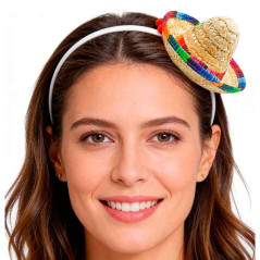 Mini sombrero estilo Mexicano