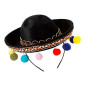 Mini sombrero estilo Mexicano (Unidad)