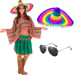 Sombrero Mexicano +Lentes