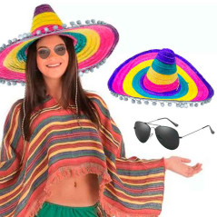 Sombrero Mexicano +Lentes