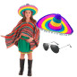 Sombrero Mexicano +Lentes Sombrero Mexicano +Lentes