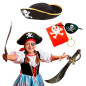 Juego de 5 accesorios disfraz pirata NIÑOS