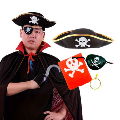 Juego de accesorios para Pirata ADULTOS