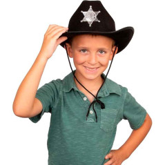 Sombrero Vaquero sheriff NIÑOS
