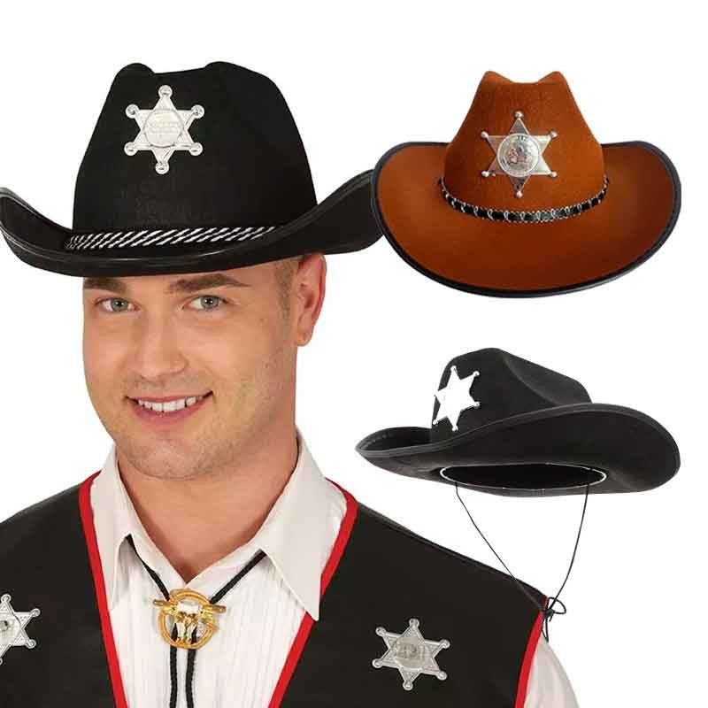 Sombrero Vaquero  sheriff ADULTOS