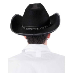 Sombrero Vaquera con detalle estrella Sheriff con Bandana