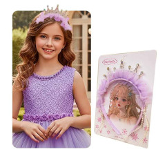 Diadema o Vincha con corona