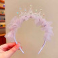 Diadema o Vincha con corona Diadema o Vincha con corona