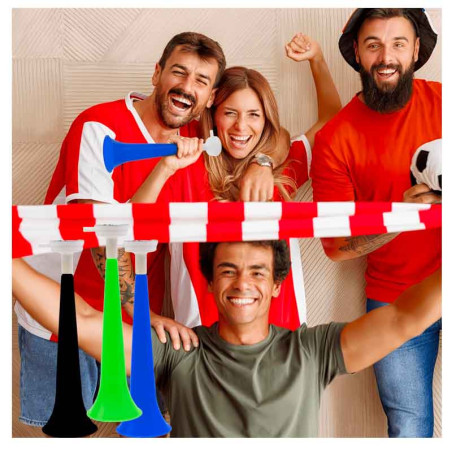 Trompeta de Vuvuzela Pack x 3 uds