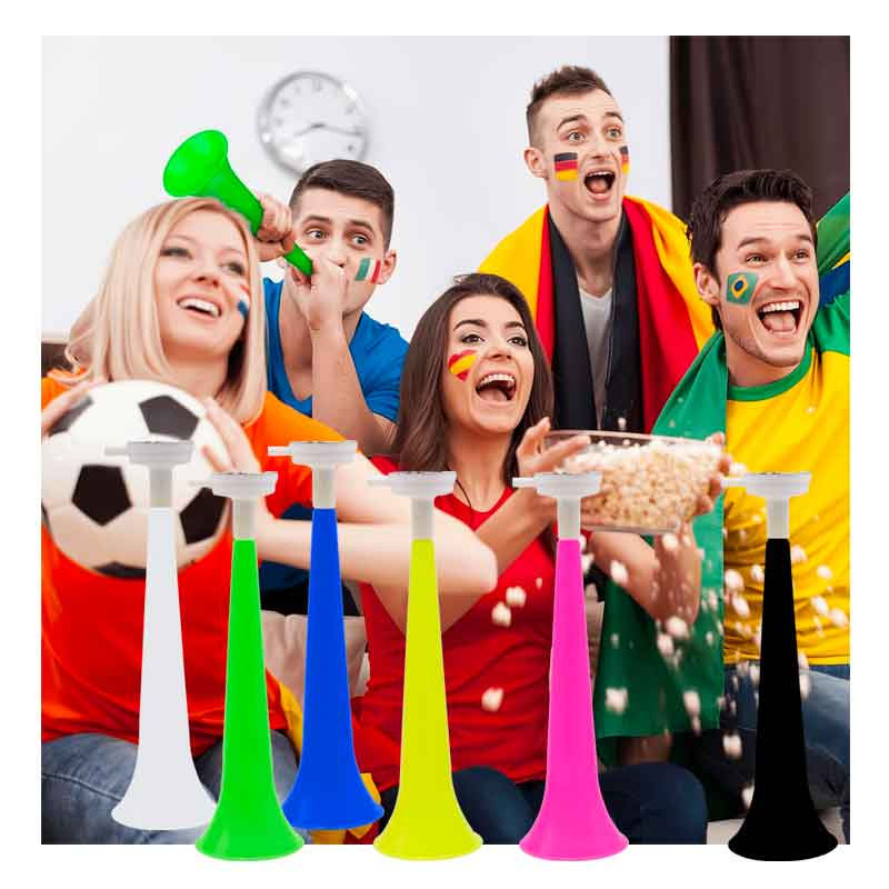 Bocina de Soplado Vuvuzela Pack x 6 uds Bocina de Soplado Vuvuzela Pack x 6 uds