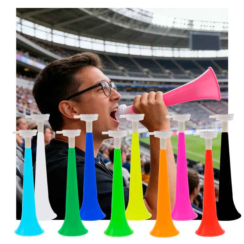Bocina de Soplado Vuvuzela Pack x 12 uds