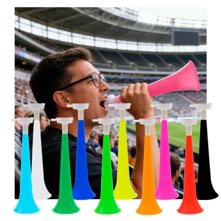 Vuvuzela pack por 12 unidades