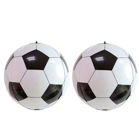 Globo Aluminio Pelota de Futbol 22" en 4 D