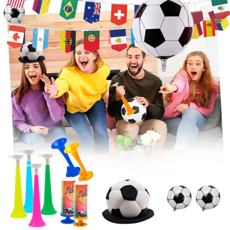 Juego de Mundial de futbol 11 piezas