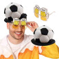 Gorra pelota de Futbol y Lentes