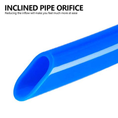 Tubo de Snorkel Frontal para Natación