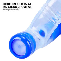 Tubo de Snorkel Frontal para Natación
