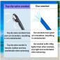 Tubo de Snorkel Frontal para Natación (entrenamiento)