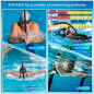 Tubo de Snorkel Frontal para Natación (entrenamiento)