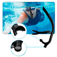 Tubo de Snorkel Frontal para Natación