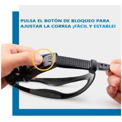 Tubo de Snorkel Frontal para Natación