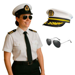 Sombrero marinero mas Lentes