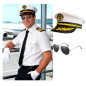 Sombrero marinero - Lentes  (Pack x2 uds)