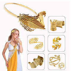 Juego de Accesorios Dios(a) Griego(a) Diadema y Brazalete(s)