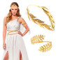 Juego de Accesorios Dios(a) Griego(a) Diadema y Brazalete(s) Juego de Accesorios Dios(a) Griego(a) Diadema y Brazalete(s)