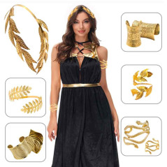 Juego de Accesorios Dios(a) Griego(a) Diadema y Brazalete(s)
