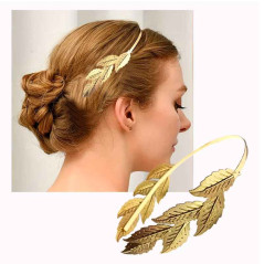 Diadema, vincha Dios (a) Griega (o)  (12 HOJAS)