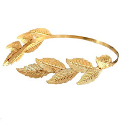 Diadema, vincha Dios (a) Griega (o)  (12 HOJAS)