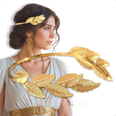 Diadema, vincha Dios (a) Griega (o)  (12 HOJAS)