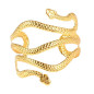 Brazalete Serpiente GRANDE Metálico Dorado Brazalete Serpiente GRANDE Metálico Dorado