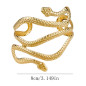 Brazalete Serpiente GRANDE Metálico Dorado Brazalete Serpiente GRANDE Metálico Dorado