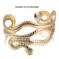 Pulsera o Muñequera Serpiente. PEQUEÑA Metálico Dorado Pulsera o Muñequera Serpiente. PEQUEÑA Metálico Dorado