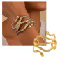 Pulsera o Muñequera Serpiente. PEQUEÑA Metálico Dorado Pulsera o Muñequera Serpiente. PEQUEÑA Metálico Dorado