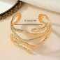 Pulsera o Muñequera Serpiente. PEQUEÑA Metálico Dorado Pulsera o Muñequera Serpiente. PEQUEÑA Metálico Dorado
