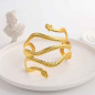 Pulsera o Muñequera Serpiente. PEQUEÑA Metálico Dorado Pulsera o Muñequera Serpiente. PEQUEÑA Metálico Dorado