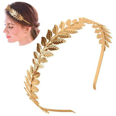 Juego de Accesorios Dios(a) Griego(a) Diadema 76 hojas y Brazalete(s)