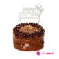 Topper para Torta escarchado