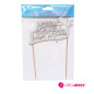 Topper para Torta escarchado