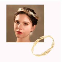 Juego de Accesorios Dios(a) Griego(a) Corona Completa hojas y Brazalet