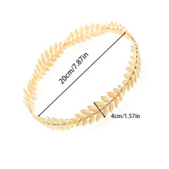 Juego de Accesorios Dios(a) Griego(a) Corona Completa hojas y Brazalet