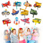 Kit o juego de Globos transporte (autos ,barcos, construcción)