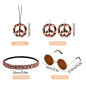Juego de accesorios Hippie Leopardo