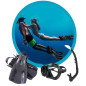 Equipo de buceo ,máscara de buceo, aletas buceo ML-XL, snorkel , para Adultos (Negro) Equipo de buceo ,máscara de buceo, aletas buceo ML-XL, snorkel , para Adultos (Negro)