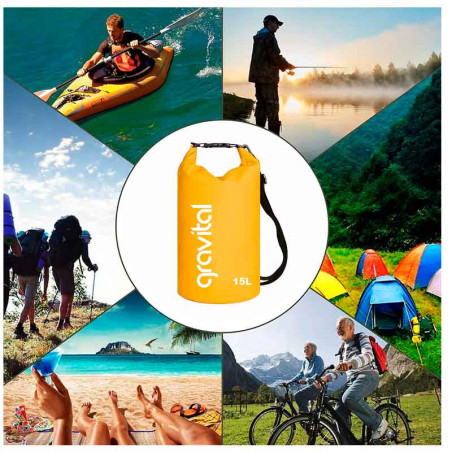 Bolsa Seca Impermeable 15 Litros