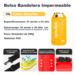 Bolsa Seca impermeable 15 L