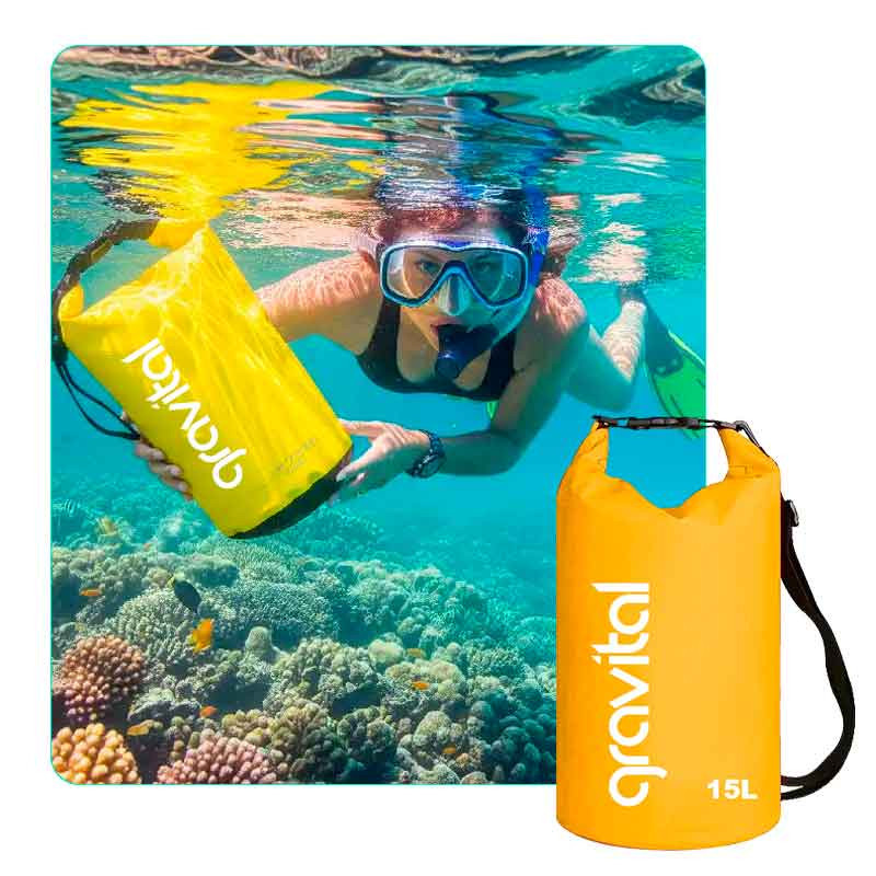 Bolsa Seca Impermeable 15 Litros